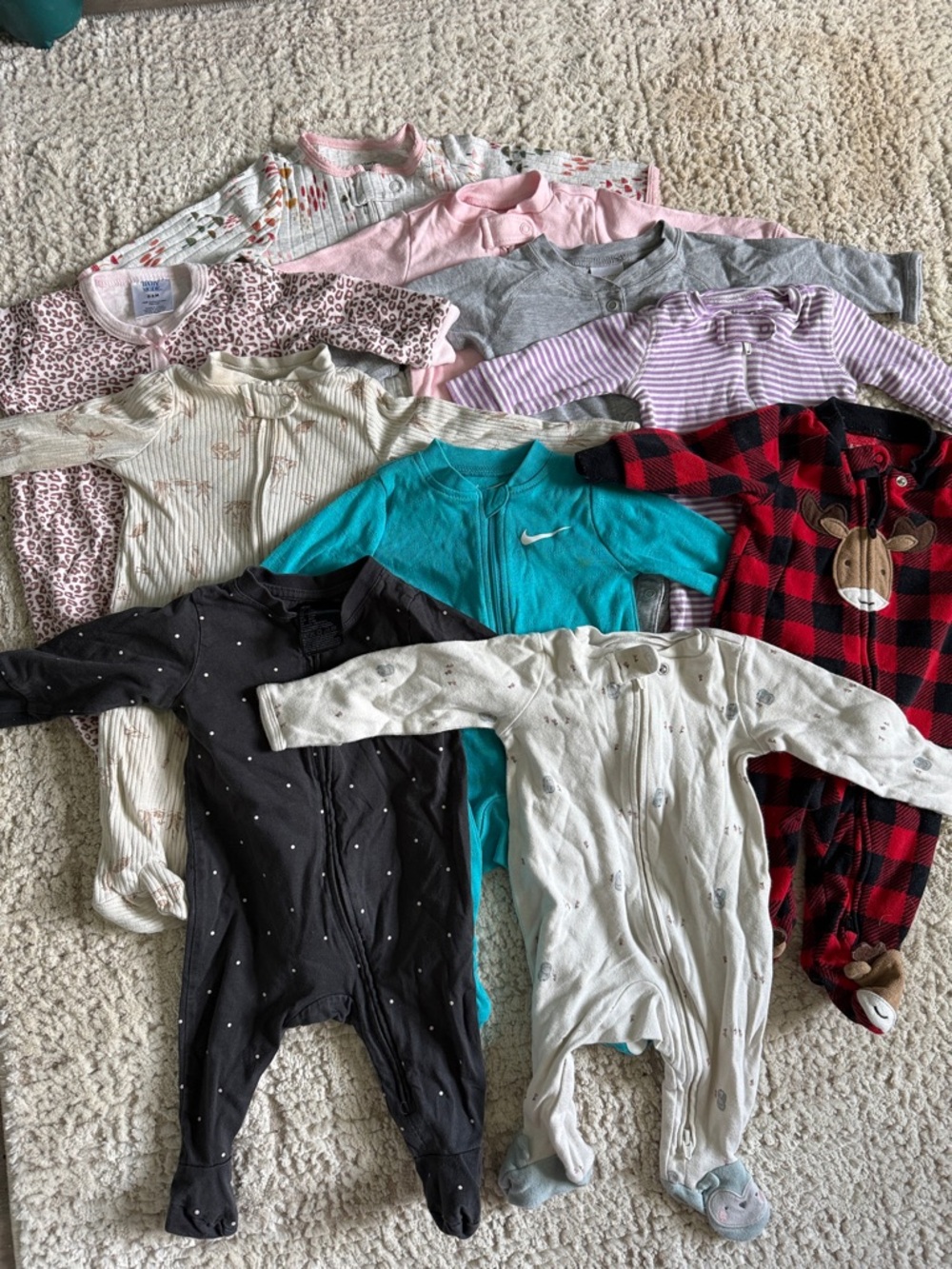 0-3 Onesie Bundle (10 pieces)
